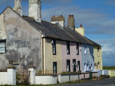 Cottages near the beach in Allonby