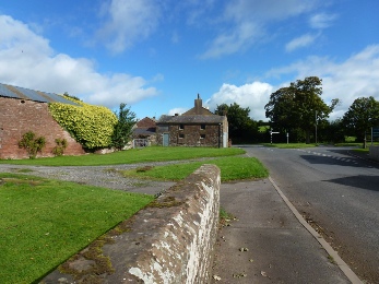 The road through Westnewton.