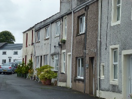 A street in Dearham. 