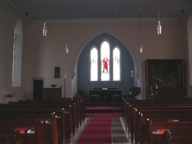 The altar of Ireby Church.
