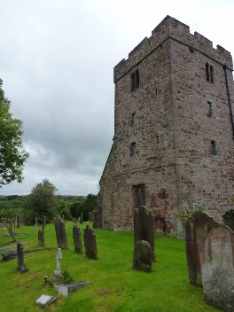 The tower of St Mungo in Dearham.