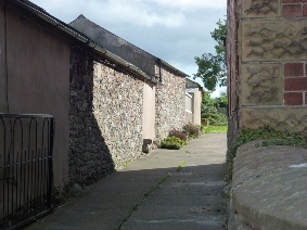 Entrance to farm in Kirkbampton.