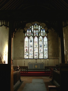 Altar in Greystoke Church.