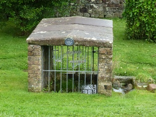 The well in Gilcrux village.