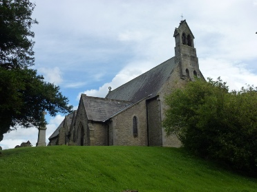 The church in Farlam.