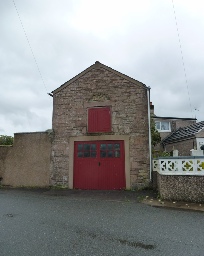 The old fire station in Dearham. 